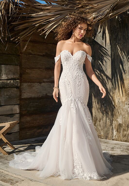 Rebecca Ingram ANITA Mermaid Wedding Dress - 7