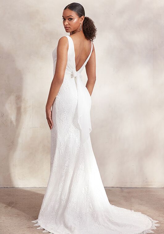 Adore by Justin Alexander Thea Fit-and-Flare Wedding Dress - 4