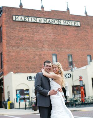 Justine and Brock Martin Mason Hotel