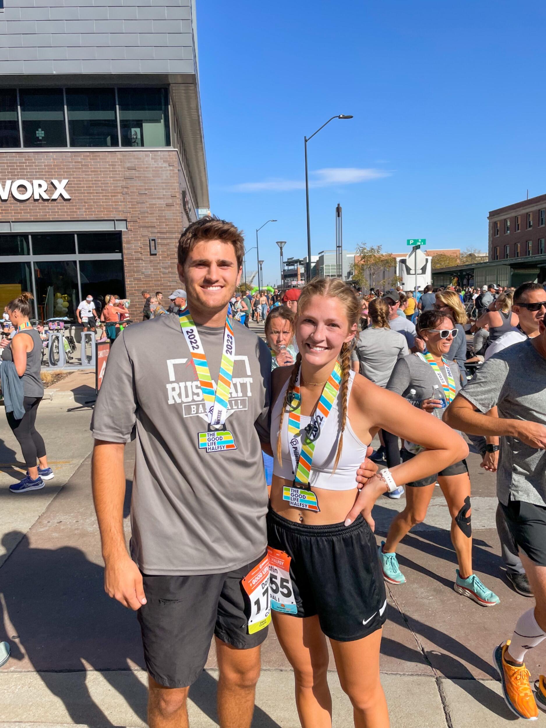 We ran The Good Life Halfsy in Lincoln.