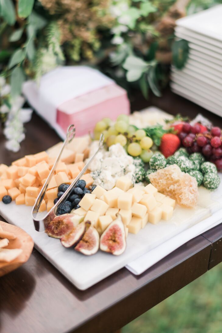 Cheese and Fresh Fruit Board