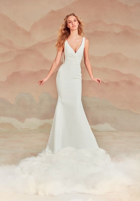 INES DI SANTO Spring 2022 - Elen A-Line Wedding Dress - 1