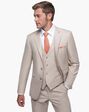 Generation Tux British Tan Notch Lapel Suit Brown Tuxedo - thumbnail - 1