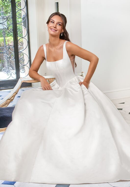 Jasmine Couture ANDIE A-Line Wedding Dress - 4