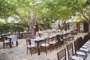 Courtyard Wedding Reception Space