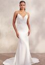 Adore by Justin Alexander Lucille Fit-and-Flare Wedding Dress - thumbnail - 1