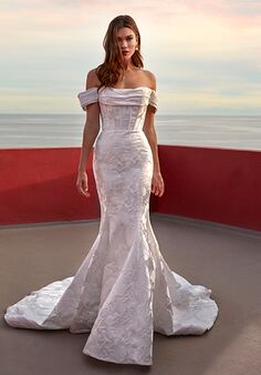 Madison James Gloria- MJ1052 Fit-and-Flare Wedding Dress