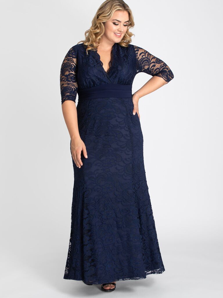 winter plus size formal dresses