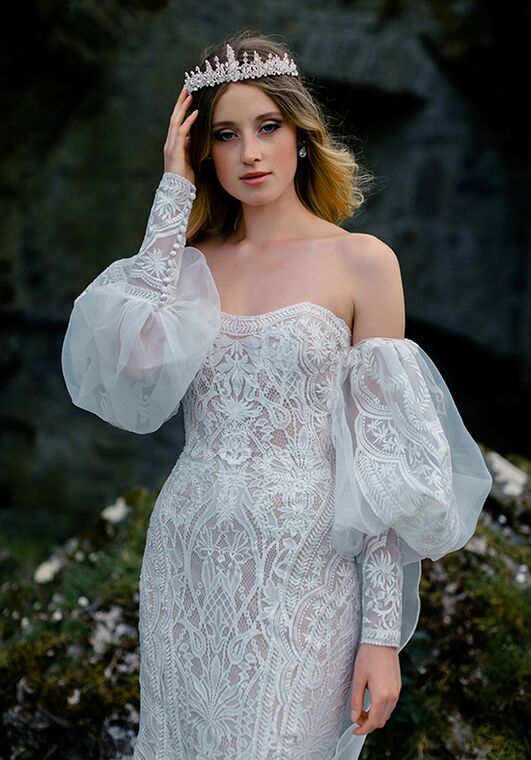 Wilderly Bride Reba Sheath Wedding Dress - 6