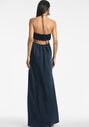 Sachin & Babi Alexandra Gown - Navy Bridesmaid Dress - thumbnail - 4