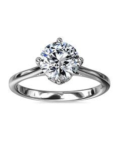 Blue Nile Round Cut Engagement Ring