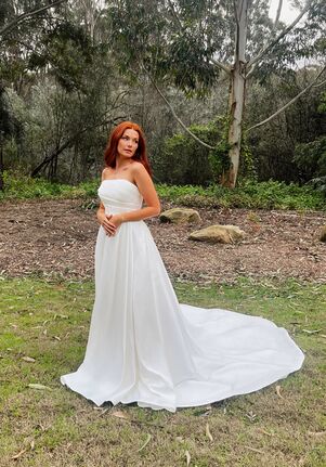 Essense of Australia D3631 A-Line Wedding Dress