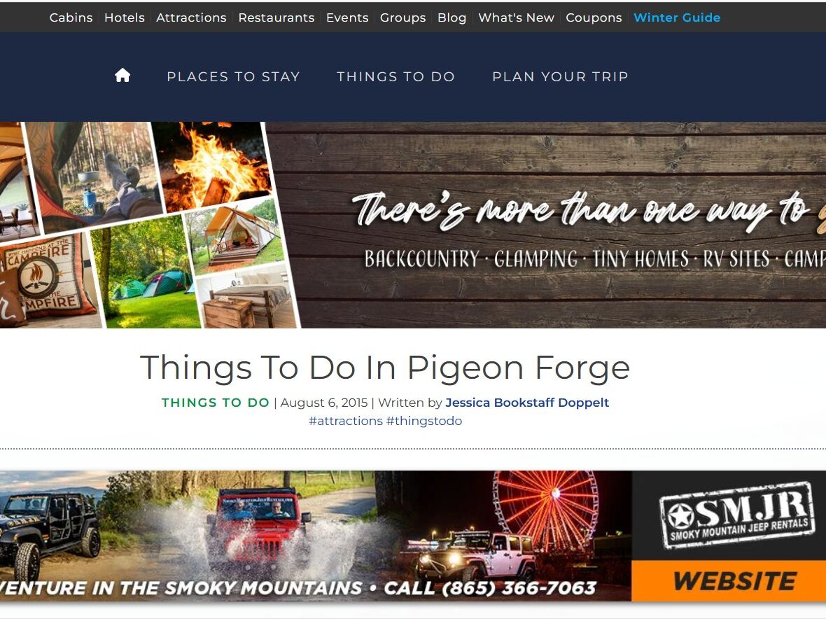 Picture of Things to do in Pigeon Forge