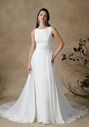 Justin Alexander Genevieve A-Line Wedding Dress - thumbnail - 4