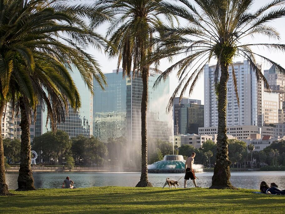 Picture of Grab Coffee and Walk Around Lake Eola