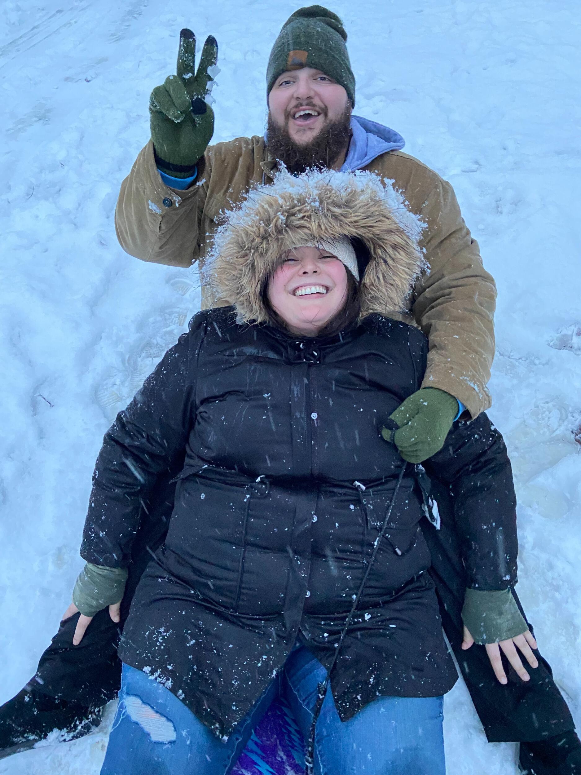 This is how we rang in the new year in 2023  with our friends and family in Flagstaff.