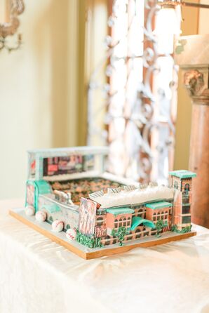 Baseball Stadium Groom's Cake
