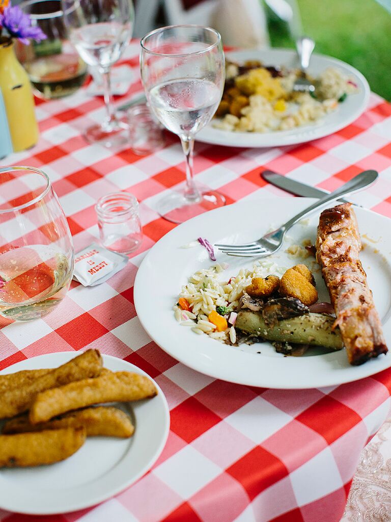 Barbecue Wedding Food Ideas and menu