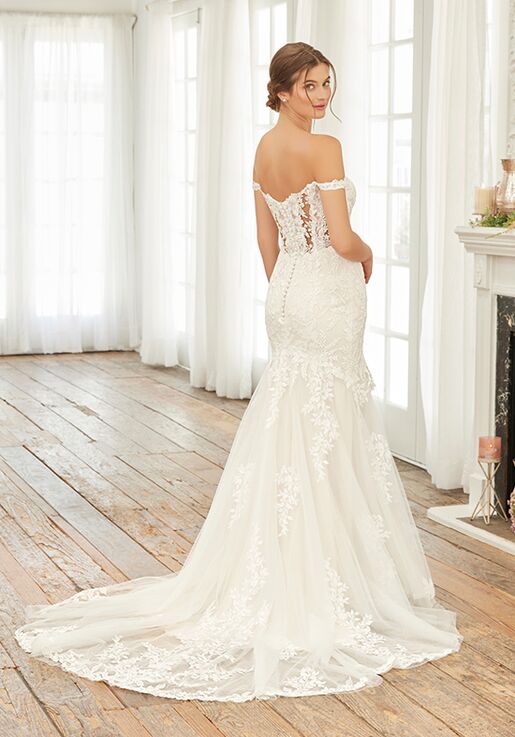 Adrianna Papell Platinum 31249 Mermaid Wedding Dress - 3