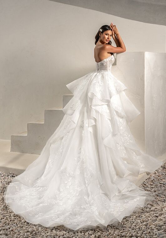 KITTY CHEN EMILYNN, H2438 Ball Gown Wedding Dress - 4