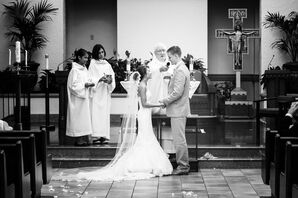 Classic Indoor Church Ceremony Photo