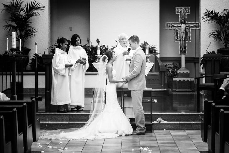 Classic Indoor Church Ceremony Photo