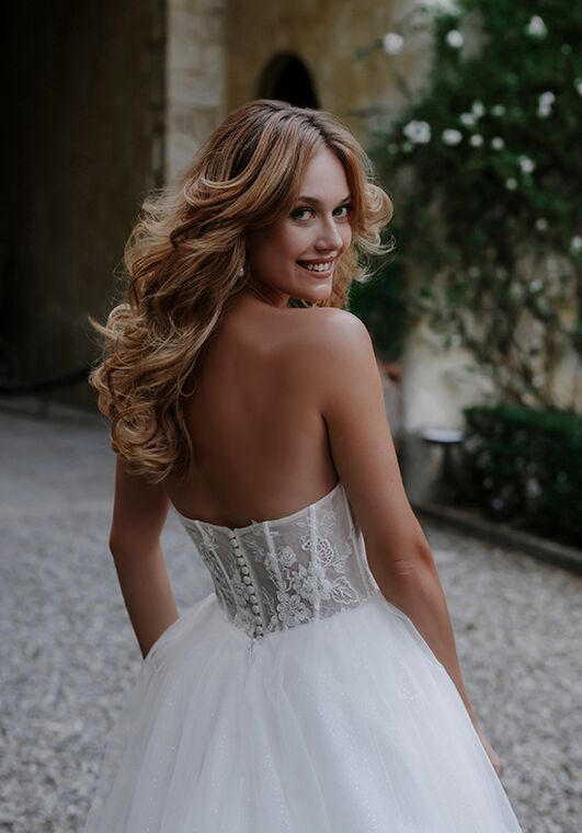 Abella Salome Ball Gown Wedding Dress - 5