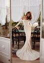 Justin Alexander Imogene Fit-and-Flare Wedding Dress - thumbnail - 5
