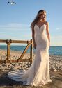 Rebecca Ingram JANINE Sheath Wedding Dress - thumbnail - 4