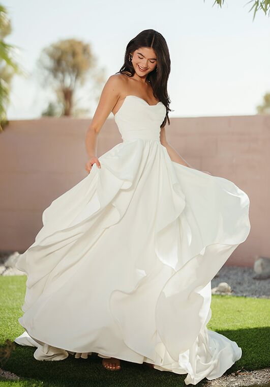 Stella York SY8212 Fit-and-Flare Wedding Dress - 6