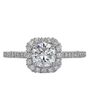 Christopher Designs Classic Round Cut Engagement Ring - thumbnail - 1