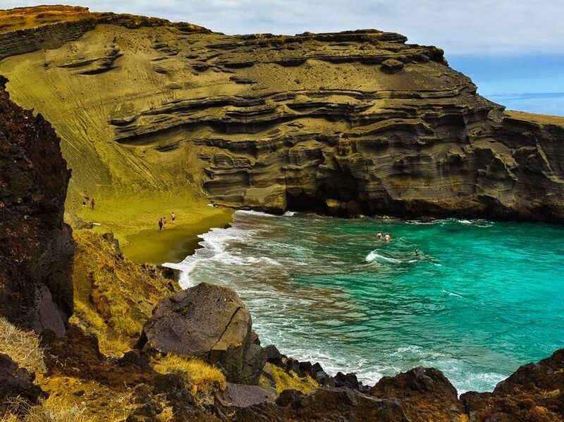 Picture of Papakōlea BeachGreen sand beach