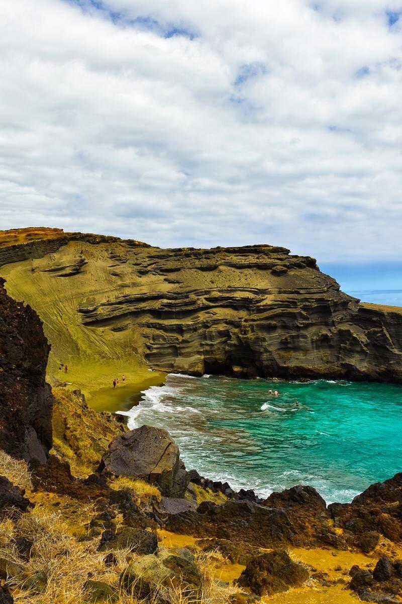 Picture of Papakōlea BeachGreen sand beach