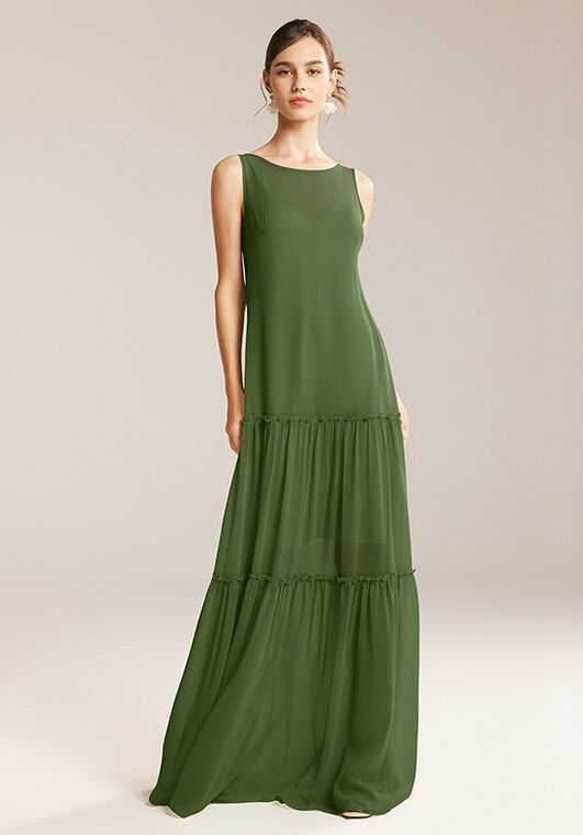 AW Bridal AW Anila Dress Bateau Bridesmaid Dress - 4