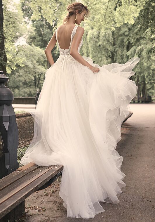 Maggie Sottero DEBORAH A-Line Wedding Dress - 4