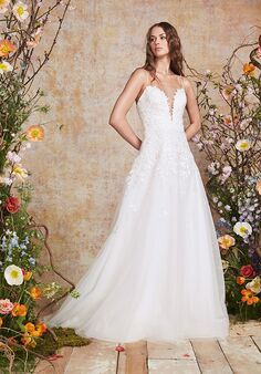 THEIA PERIWINKLE A-Line Wedding Dress