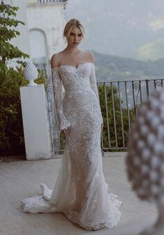 Amalfi Passion collection by Ricca Sposa Gina 24-012 Mermaid and Trumpet Wedding Dress