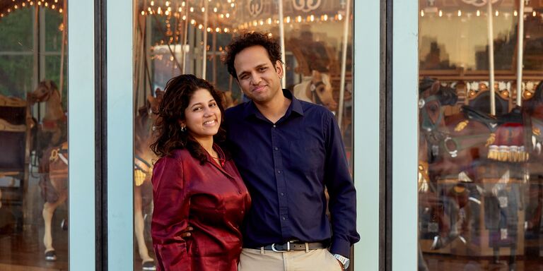 ABHISHEK & RASHMEE Home Page Banner