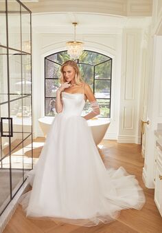 Casablanca Bridal 2567 Hepburn Ball Gown Wedding Dress