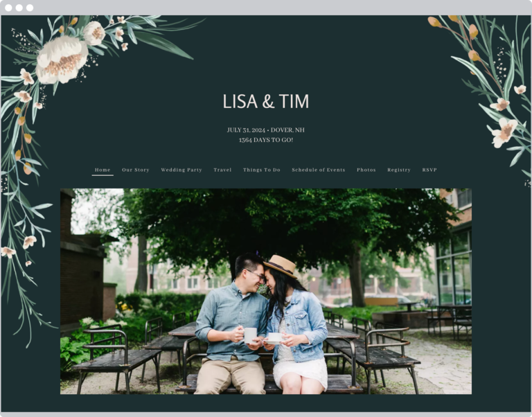 Free Wedding Website Builder: Examples & Templates | The Knot