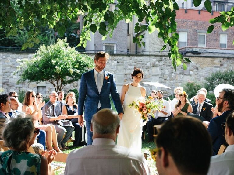 Quaker wedding ceremony