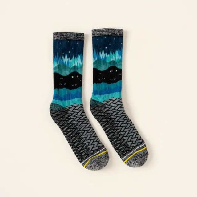 Recycled yarn socks from Uncommon Goods for the best 19th wedding anniversary gift