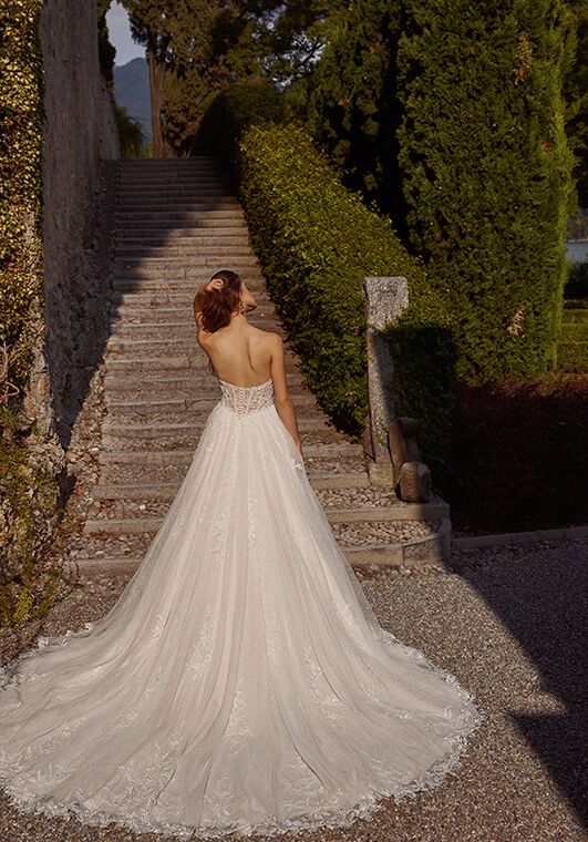 Justin Alexander Iverson Ball Gown Wedding Dress - 6