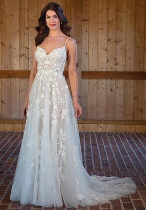 Essense of Australia D3521 A-Line Wedding Dress