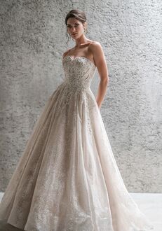 Allure Couture C689 Ball Gown Wedding Dress
