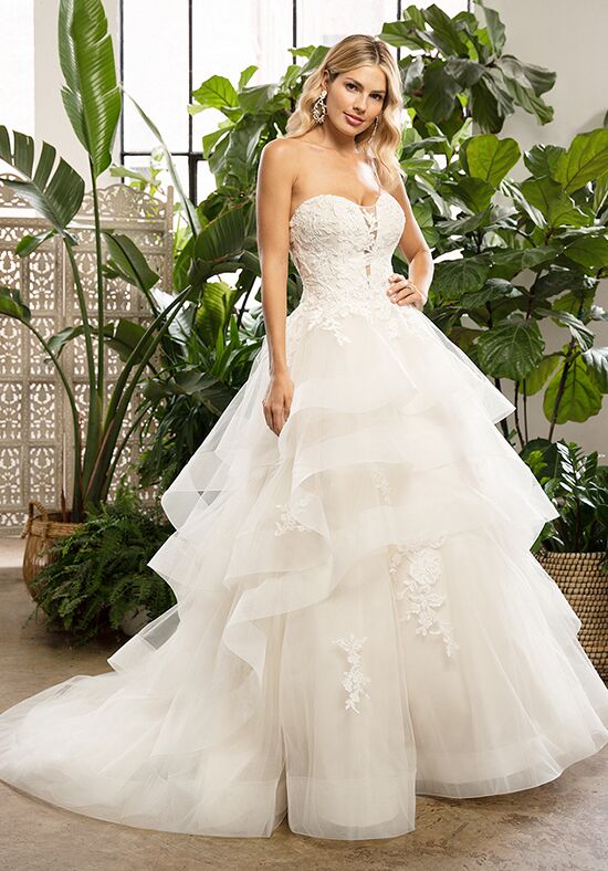 Beloved by Casablanca Bridal BL323 Everlee Ball Gown Wedding Dress - 1