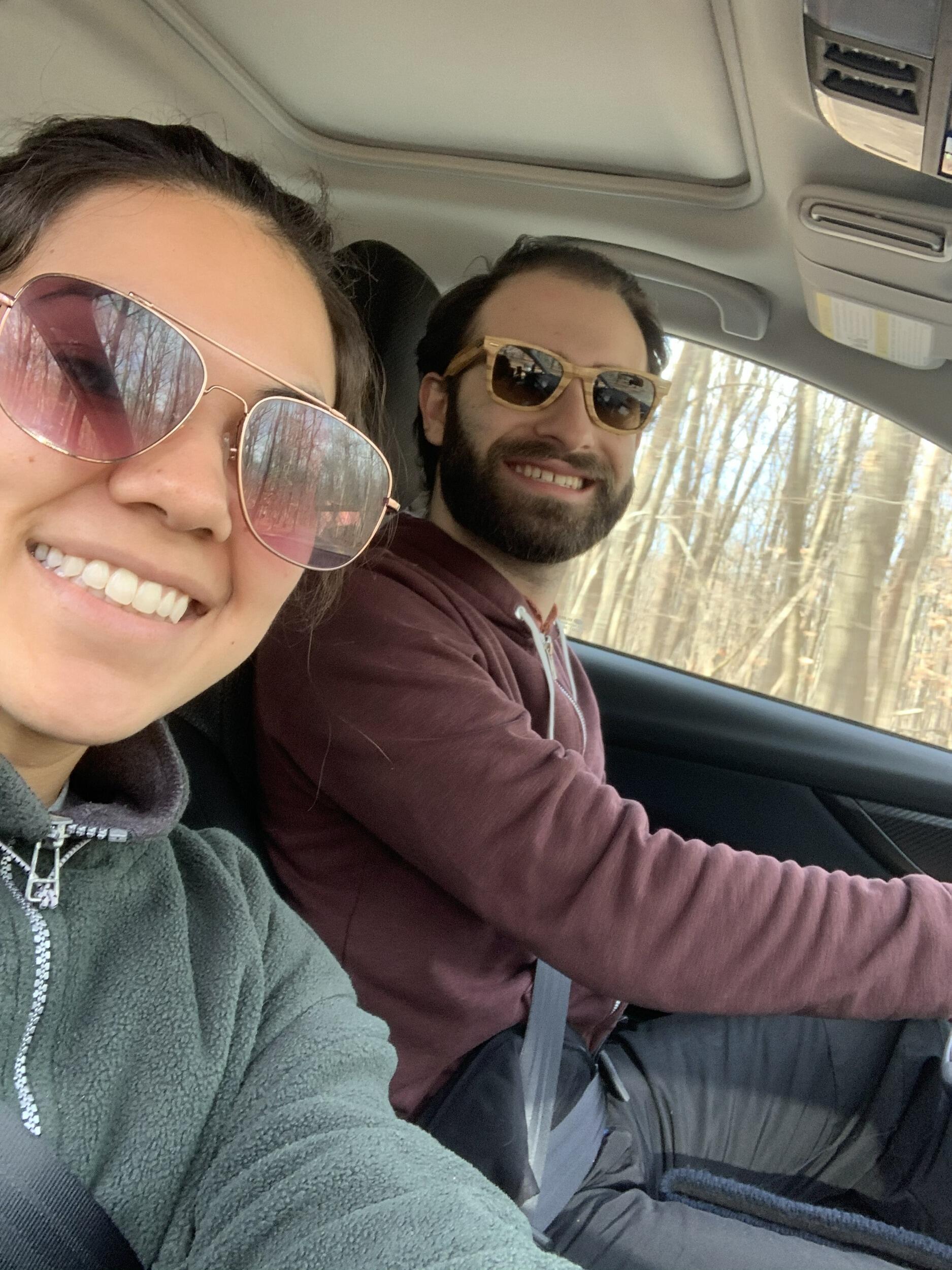 First time skiing