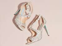 peep toe wedding shoes
