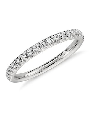 Blue Nile 601170P01 Platinum Wedding Ring