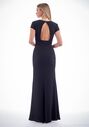 JASMINE P226058 V-Neck Bridesmaid Dress - thumbnail - 3